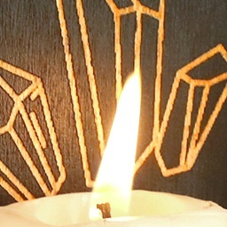 新品哥特式动物猫型木制墙壁水晶收纳置物架 民宿家居摆件工艺品