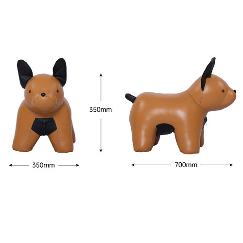 LAZBOY乐至宝法斗真皮换鞋宠物凳(颜色随机)单排联系客服发货 - 图0