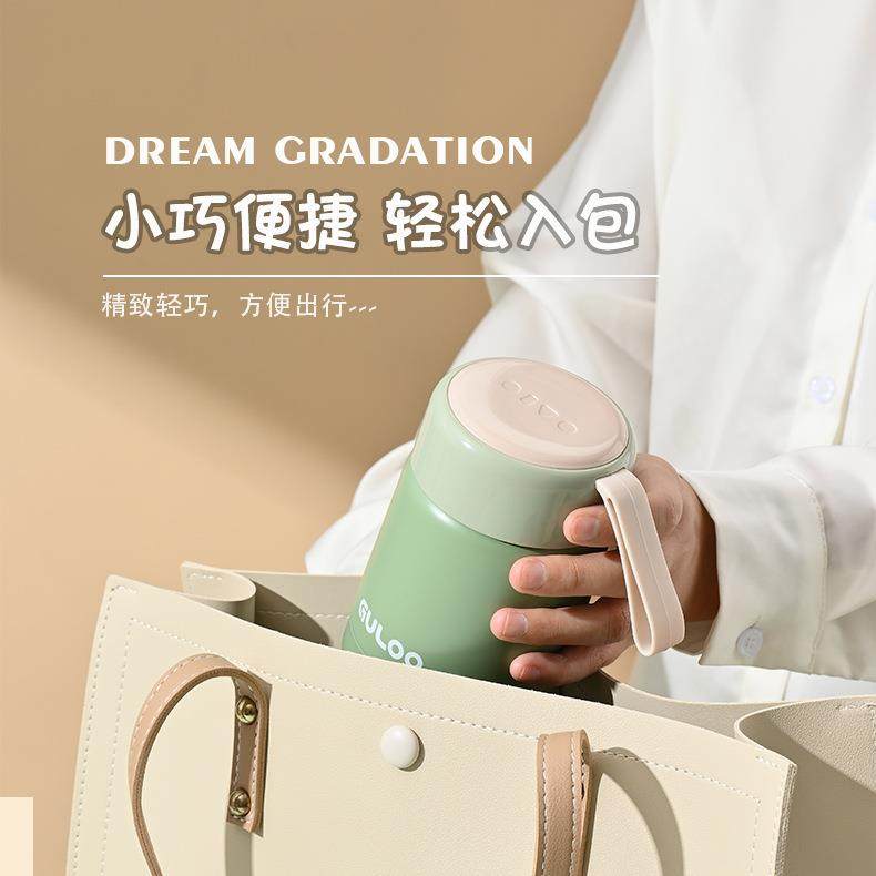 ins风简约迷你保温杯女手提便携不锈钢焖烧杯礼品杯可爱学生水杯,淘宝优惠券,粉丝福利购,淘宝优惠卷