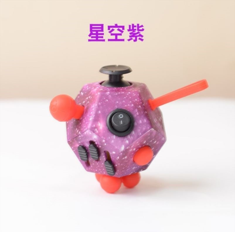 美国fidget toy cube减压骰子二代抗烦躁焦虑解压神器3d魔方玩具 - 图2