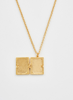 【安悦溪同款】Fable轻日记宝盒珐琅彩项链首饰品女款吊坠高级感