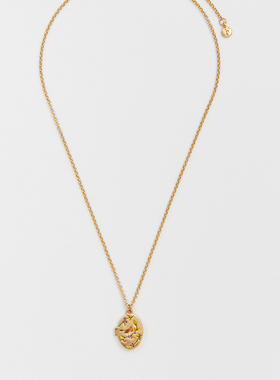 【当季新品】Fable知更鸟与黑莓宝盒吊坠珐琅彩项链女轻奢小众