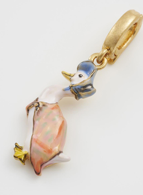 【彼得兔联名】 Fable杰米玛珐琅彩吊坠高级感小众设计送女友礼物