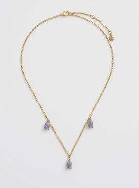 【张紫宁同款】Fable蓝风铃珐琅彩项链吊坠高级感礼物送女友