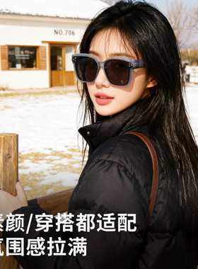 方形偏光防紫外线墨镜近视套镜