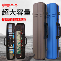 2023 New Hard Shell Fishing Rod Bag Multifunction Large Capacity Fishing Containing Bag Light Poop Type Rod Bag Fish Bag Fishing Gear Bag