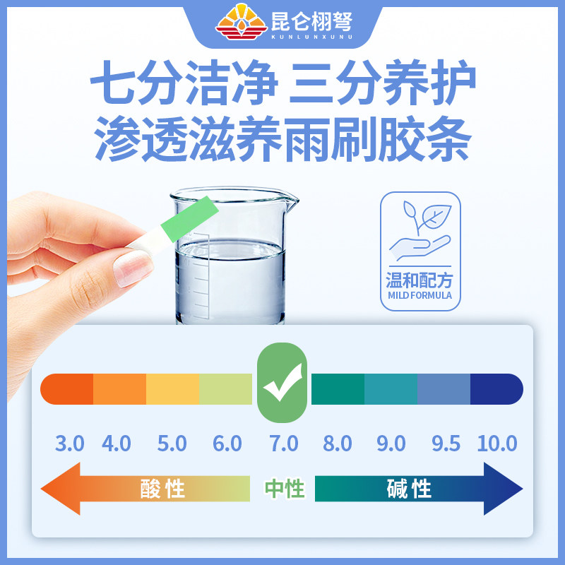 特斯拉model3/Y新能源汽车专用防冻乙醇玻璃水去污去油膜昆仑栩弩 - 图2