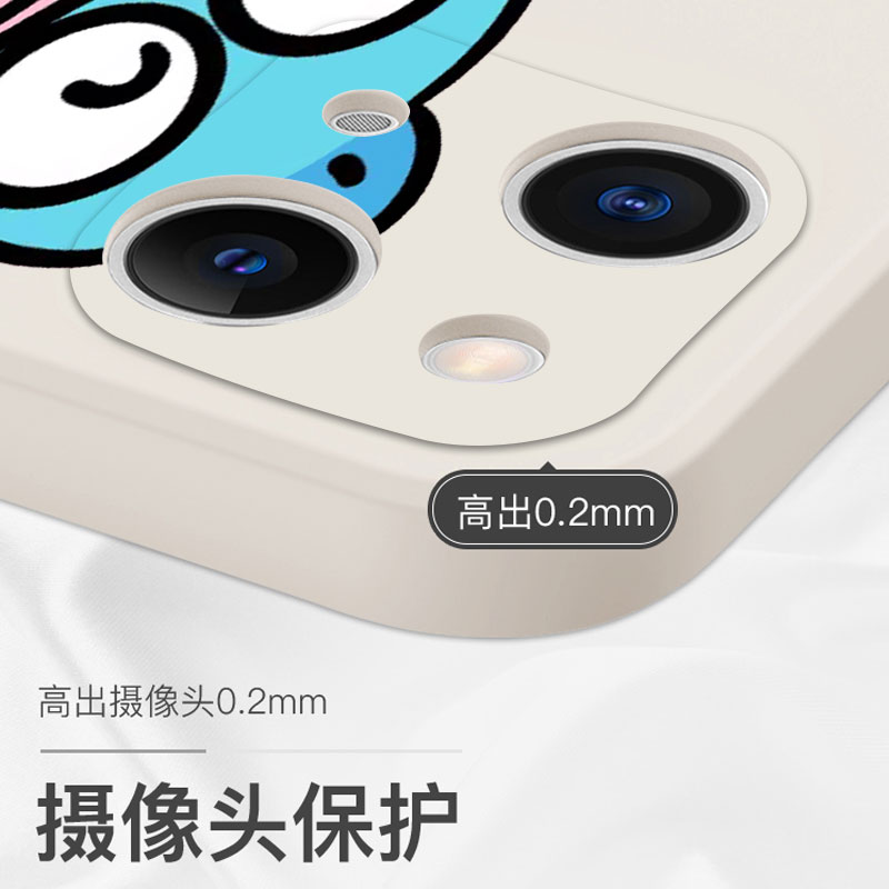 小丑鱼手机壳丑鱼苹果14华为mate60Pro汉顿iPhone15promax鱼怪OPPO小米13vivo香肠嘴12人鱼11适用40周边x丑萌-图2