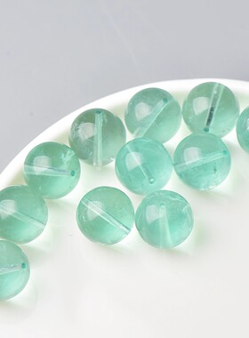 天然子女人石diy手工串珠圆珠编