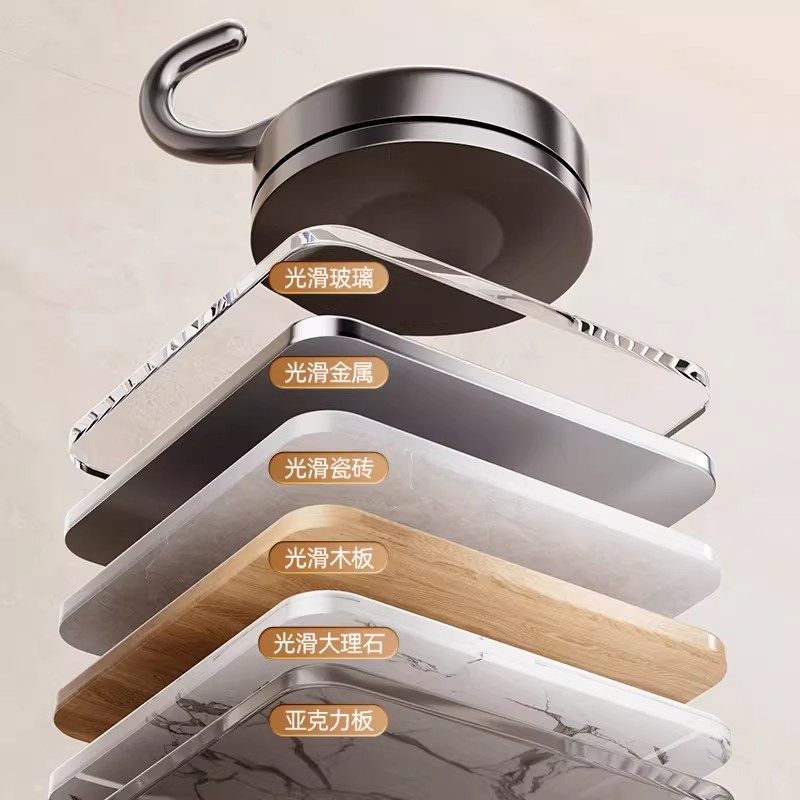 厨房置物架吸盘挂钩免打孔锅铲勺子收纳挂架橱柜门后强力无痕粘钩,淘宝优惠券,粉丝福利购,淘宝优惠卷