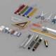 Stationery, eraser, set ruler, compass, rhinoceros modeling/Rhino/C4D/3Dmax/MAYA model obj