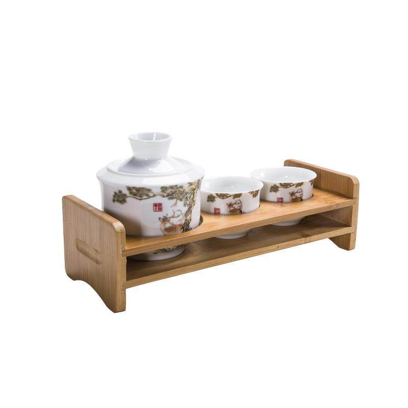 家用陶瓷酒具套装暖黄酒温酒器仿古中式白酒杯烫热温酒壶半斤二两,淘宝优惠券,粉丝福利购,淘宝优惠卷