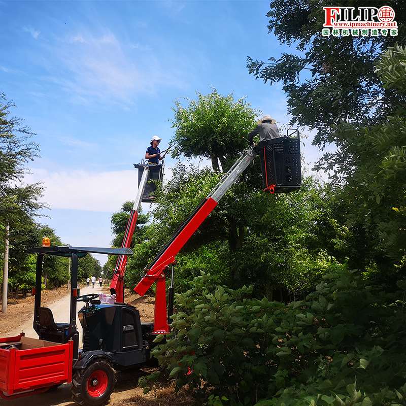 多功能伸缩臂式作业车 修剪车 树枝修剪机 园林机械 高空作业