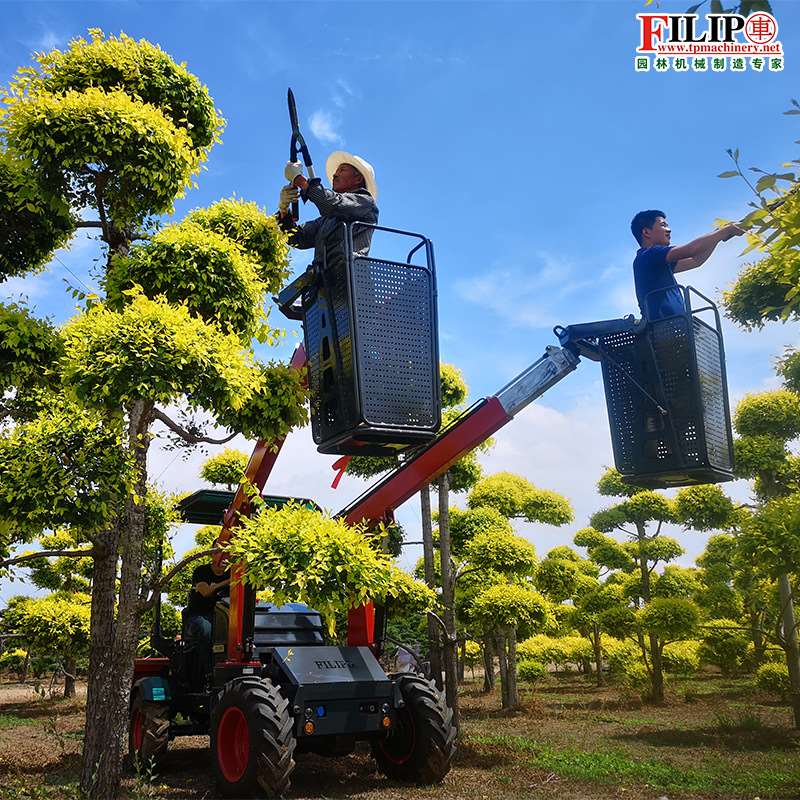 多功能伸缩臂式作业车 修剪车 树枝修剪机 园林机械 高空作业