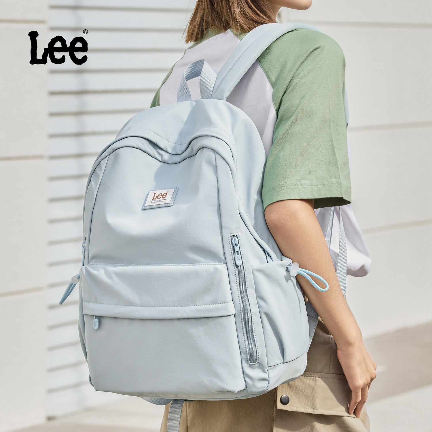 Lee student school bag large capacity travel backpack