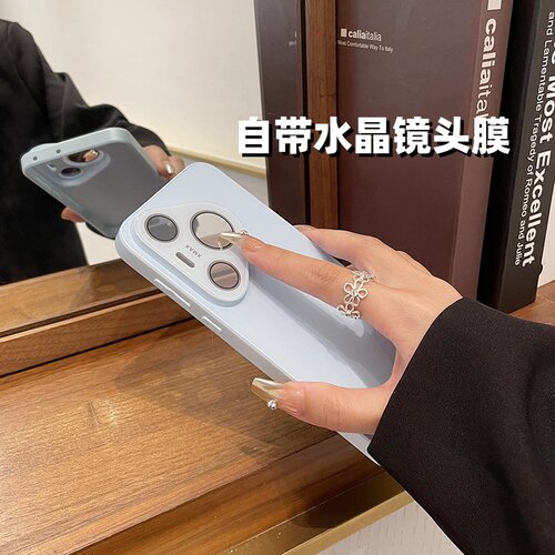 【自带水晶镜头膜】适用于华为pura70手机壳新款轻薄磨砂P80pro+原机色防摔商务高级感90pro男女硬套佐迪欧 - 图0