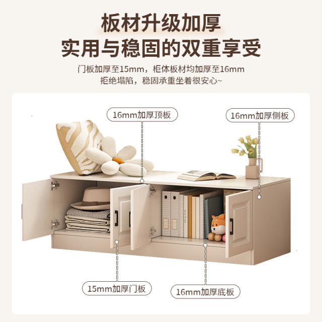 Luolin bay window cabinet can be strong and durable