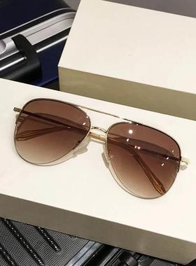 Fashion Luxury Brand Rimless Women Sunglasses For Men Vintag