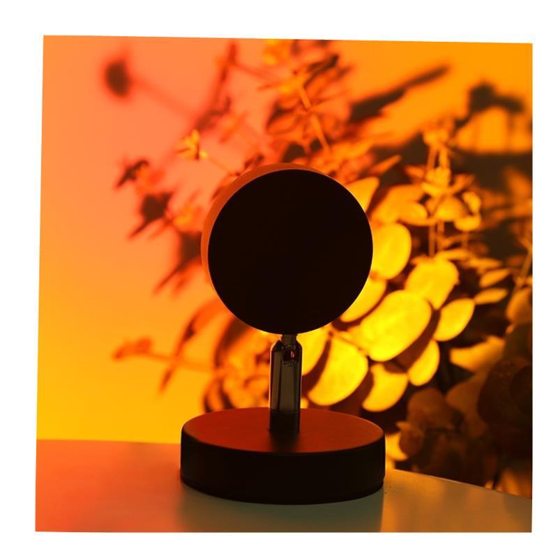 Sunset Lamp Rainbow Projector Night Light Led Desk Lamp 1 - 图3