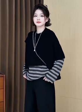 春季新款大码减龄披肩外套