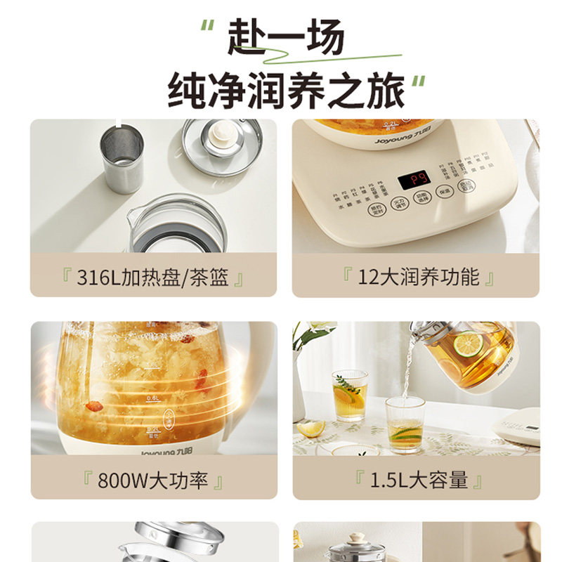  九阳中式厨房养生壶/煎药壶