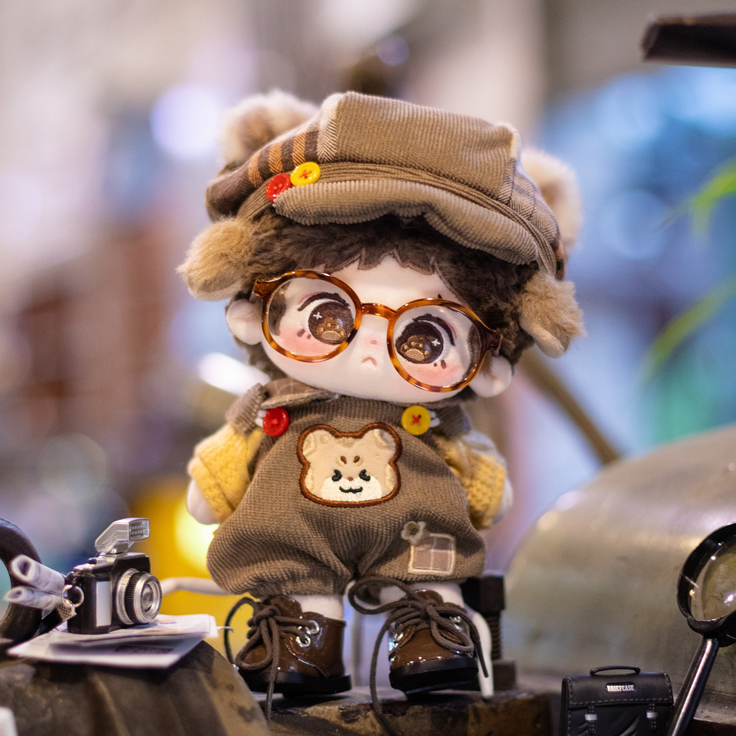 布优布优 棉花娃娃男原创正版娃衣20cm现货毛绒玩偶衣服生日礼物,淘宝优惠券,粉丝福利购,淘宝优惠卷