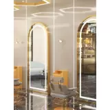 Парикмахерская зеркальная парикмахерская горячее окрашивание выделенное настенное зеркало с парикмахерски