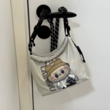 Японская цепочка с молнией, нейлоновая водонепроницаемая сумка, сумка через плечо, с вышивкой