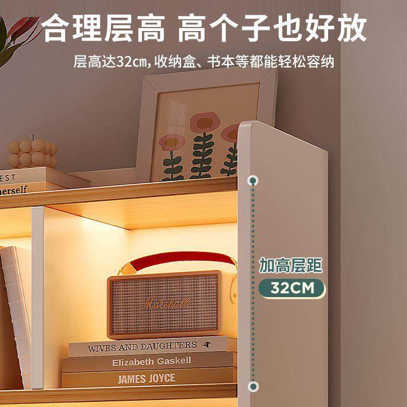 简SG010405约置书架家矮用落地物柜架客厅多层靠墙一体格子柜柜子,淘宝优惠券,粉丝福利购,淘宝优惠卷