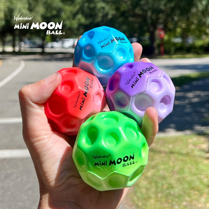 Waboba高弹力球儿童成人解压玩具Moon ball 飞月球弹射亲子玩具球 - 图0