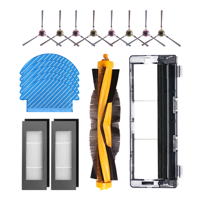 配科沃斯DJ35/36配件滚刷盖板主刷扫地机器人清洁液滤芯抹布支架 - 图3