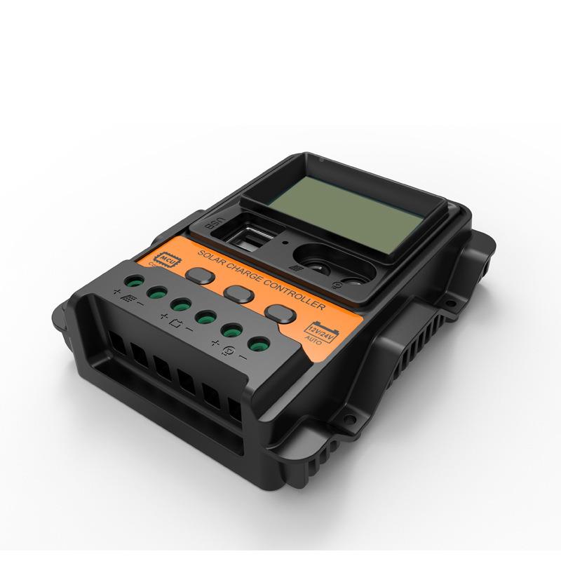10A20伏A30AK1688光发电控制器1P2V24V液晶太阳能控制器WM充电控 - 图2