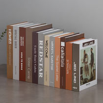 Modern Fake Book Pendulum Pieces Nordic Minimalist Simulation Book Decoration Book Photography Photo-Prop Book Shell Box Model Furnishing