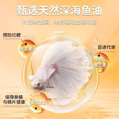 小型鱼食鱼饲料小颗粒通用孔雀鱼增色开口鱼粮观赏鱼斗鱼鱼苗饲料 - 图1