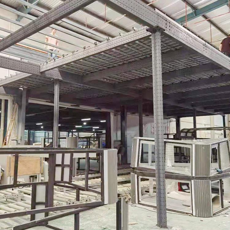 合抱阁楼货架钢结构平台搭建置物架大型仓储重型多层储物架 - 图2