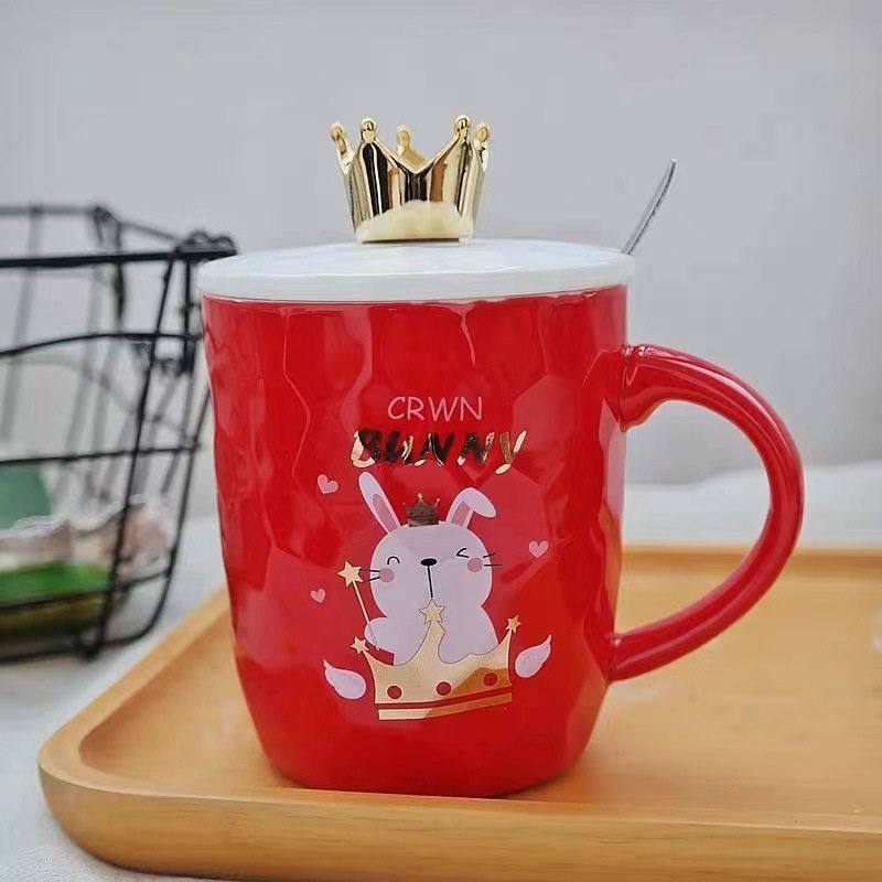 创意个性马克杯可爱少女心杯子大容量网红潮流咖啡杯家用陶瓷水杯,淘宝优惠券,粉丝福利购,淘宝优惠卷