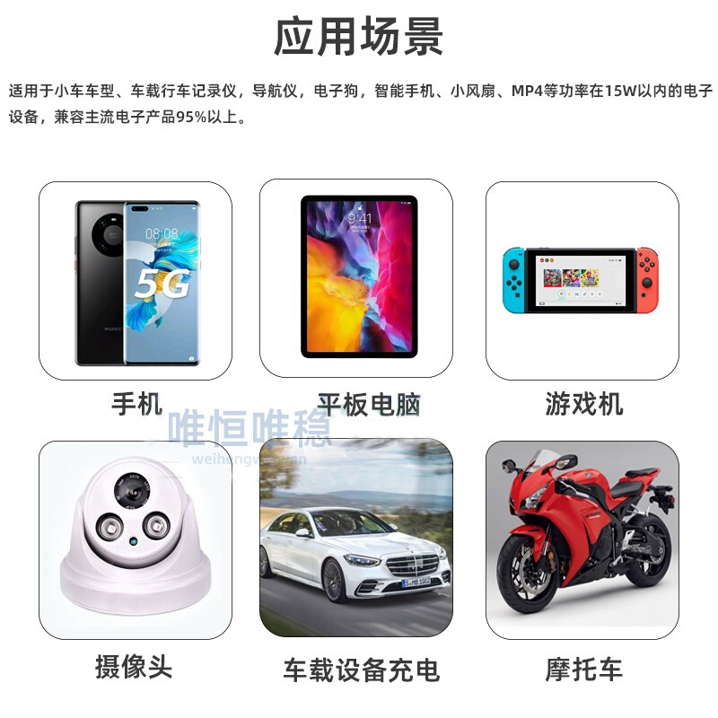 48V36V24V12V转5V车载usb接口电源转换器12V转5V手机快充模块-图0