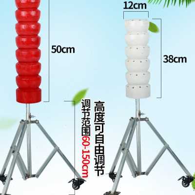 带轮糖葫芦架子糖画棉花糖展示架风车气球摇鼓靶子底座摆摊包邮新 - 图0