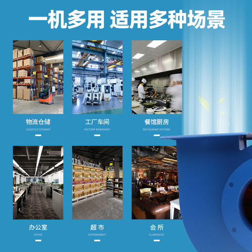 Y5-47小型锅炉引风机220V采暖炉排尘380V耐高温不锈钢离心风机 - 图2