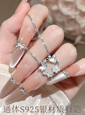 Disney迪士尼女款轻奢小众项链