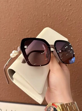 高清偏光细闪防紫外线墨镜