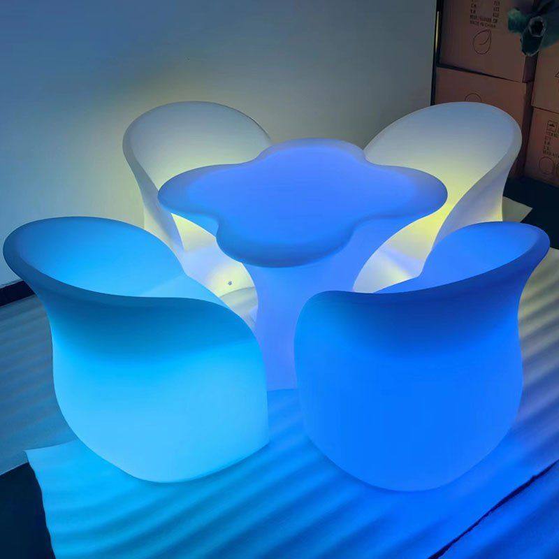 发光桌椅凳子户外网红桌椅庭院拍照打卡酒吧ktv清吧组合家具散台,淘宝优惠券,粉丝福利购,淘宝优惠卷