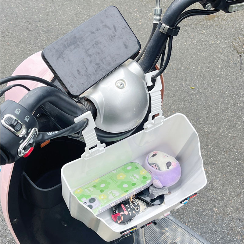 前置电动车挂物包大容量防水收纳袋通用电瓶车自行车储物包