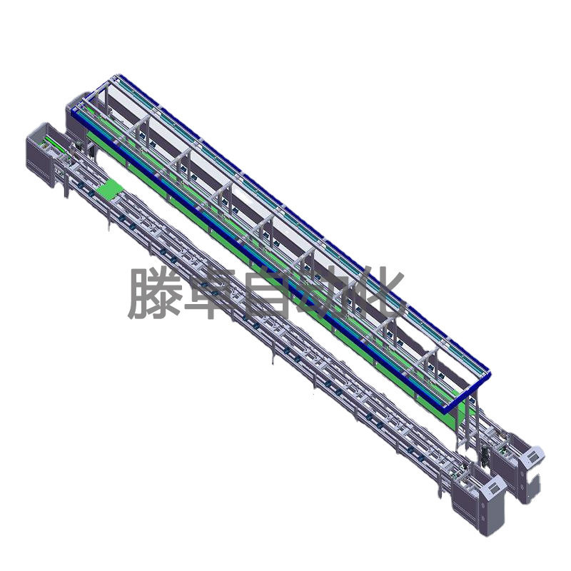 倍速链传送带自动化锂电池生产线新能源设备装配线水平循环总装线,淘宝优惠券,粉丝福利购,淘宝优惠卷