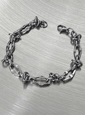 荆棘钛钢手链男小众轻奢高级感