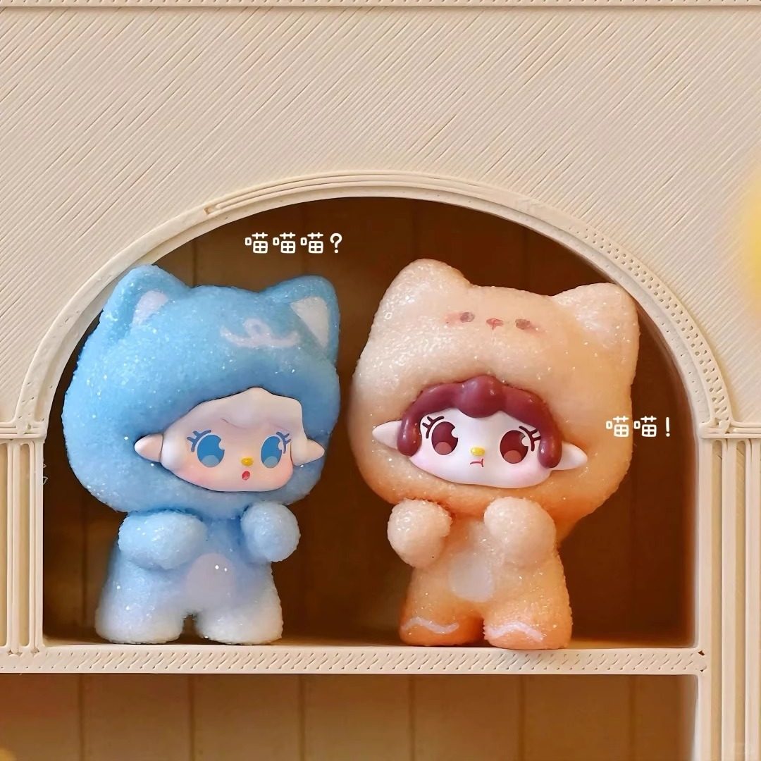 正品氧氧Yooki二代萌粒有喵出没盲盒盲袋潮玩具网红手办娃娃公仔,淘宝优惠券,粉丝福利购,淘宝优惠卷