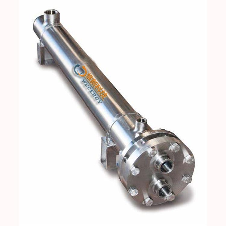 苏州双管板换热器316L材质单管板换热器用于注射水降温冷却器 - 图1