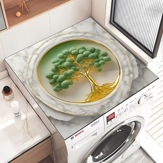 Special mat for washing machine waterproof cover pad