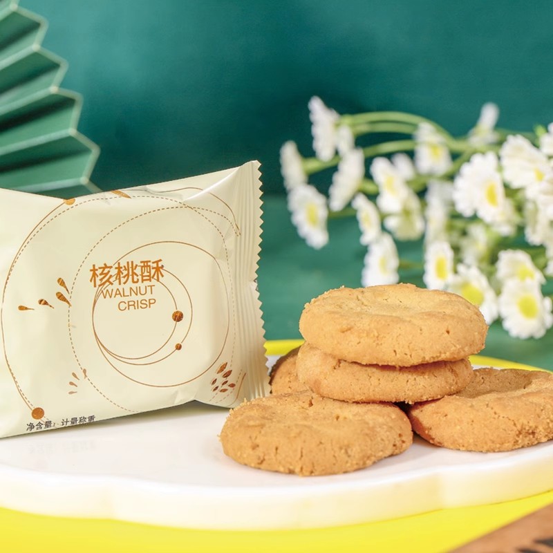 三味奇现烤核桃酥中式酥饼糕点点心零食休闲食品小吃送长辈礼品