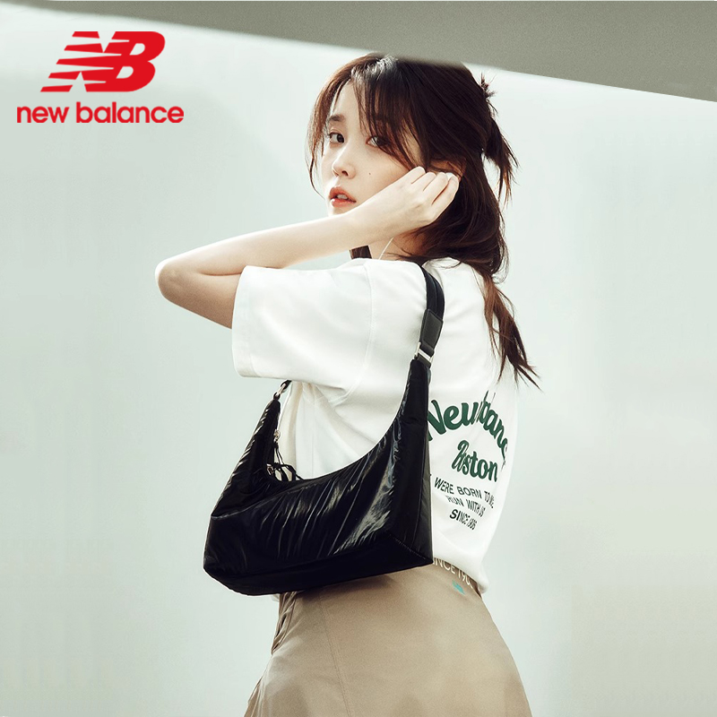 【IU同款】New BalanceNB短袖25男款夏季圆领女款情侣T恤AMT52331 - 图3